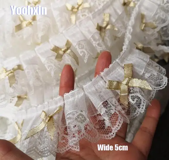5CM Wide Luxury Embroidery White 3D flower lace fabric trim ribbon DIY sewing applique collar tassel dubai cloth wedding decor
5CM Wide Luxury Embroidery White 3D flower lace fabric trim ribbon DIY sewing applique collar tassel dubai cloth wedding decor