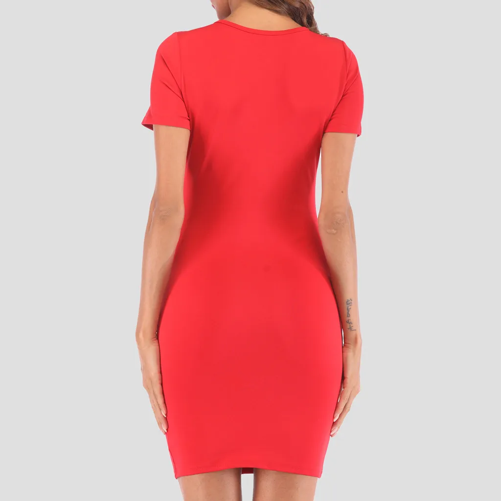 summer dress women Casual women hip dress deep neck Solid V-Neck Short Sleeve Bodycon Short Mini Casual Dress Y722
summer dress women Casual women hip dress deep neck Solid V-Neck Short Sleeve Bodycon Short Mini Casual Dress Y722