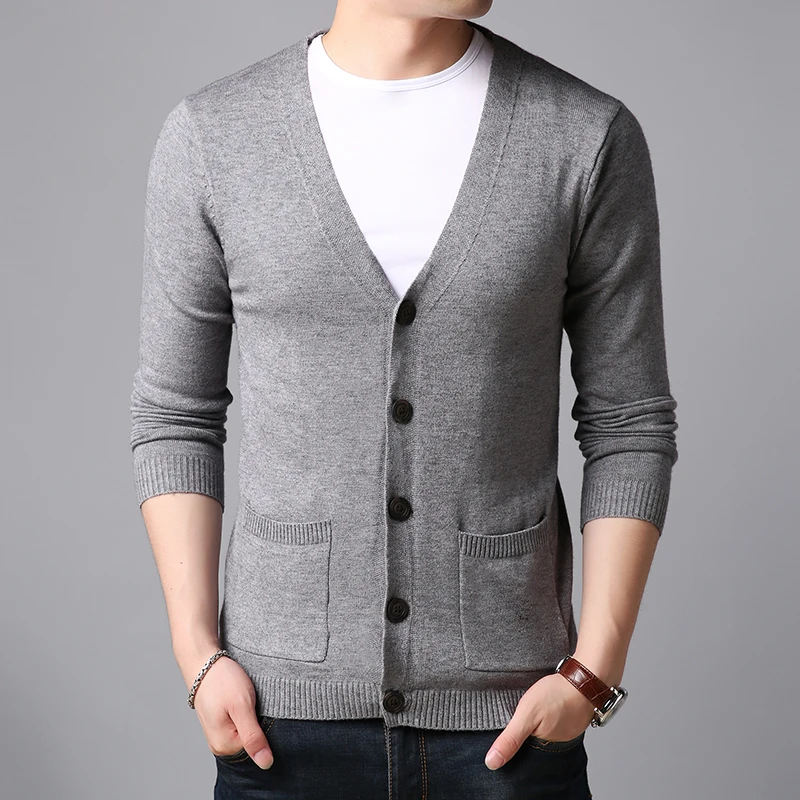 Liseaven Autumn Men Sweater Casual Button V-neck Sweaters Long Sleeve Cotton Knit Cardigan Slim Fit Pull Homme
Liseaven Autumn Men Sweater Casual Button V-neck Sweaters Long Sleeve Cotton Knit Cardigan Slim Fit Pull Homme