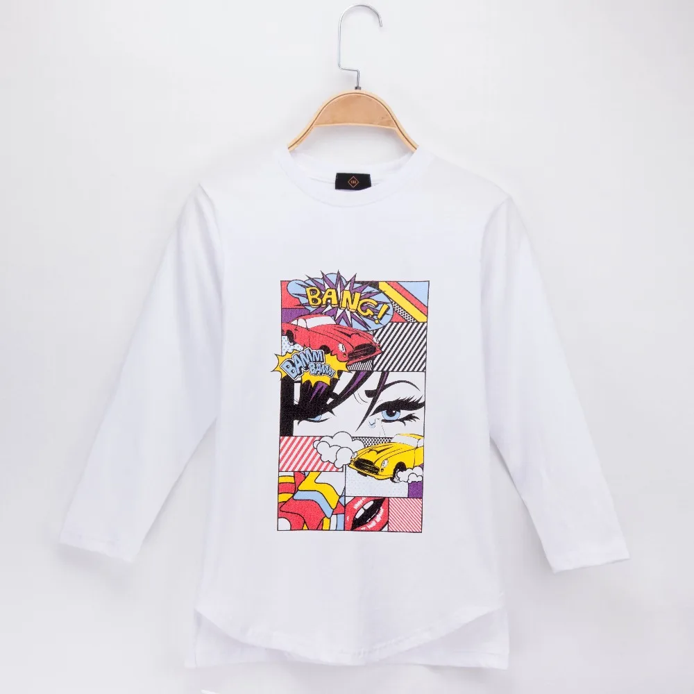 2019 Children Clothing Girls t shirt Cartoon Comics 100% Cotton Full Long Style Baby Girl Tshirt Kids Clothes Fashion Tops Tee
2019 Children Clothing Girls t shirt Cartoon Comics 100% Cotton Full Long Style Baby Girl Tshirt Kids Clothes Fashion Tops Tee