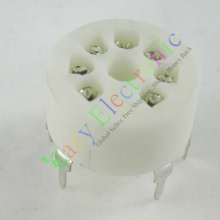 Опт и розница 16 шт. керамическая основа для гнезда вакуумных трубок B7G 6AU6 EF95 6C4 6X4
