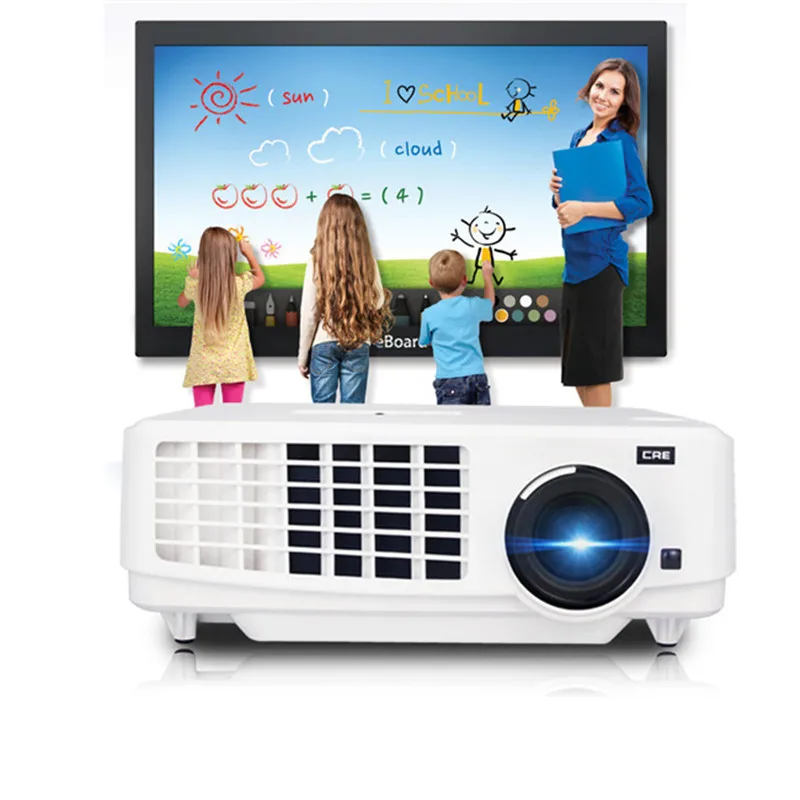 3LCD 3LED educaton FUll HD проектор XGA WXGA 1080P для освещения кинотеатра и офиса| |