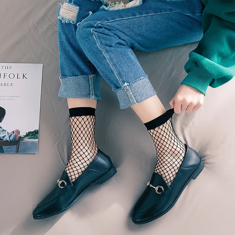3 PC Lot Women Girl Fashion Mesh Socks For Summer Black Fishnet Socks Breathable Short Socks For High Heels Hosiery Kids Socks
3 PC Lot Women Girl Fashion Mesh Socks For Summer Black Fishnet Socks Breathable Short Socks For High Heels Hosiery Kids Socks
