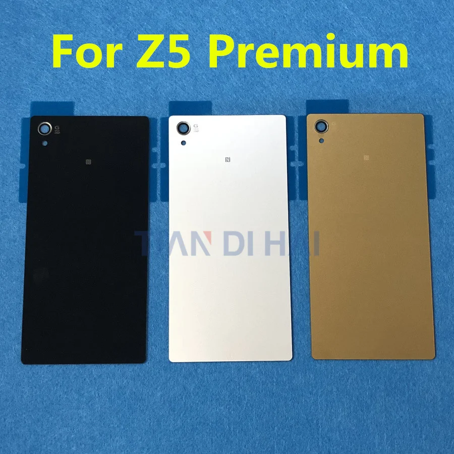Задний корпус дверной чехол для Sony Xperia Z5 Premium Plus Z5p E6853 E6883 E6833 5 дюйма задняя крышка