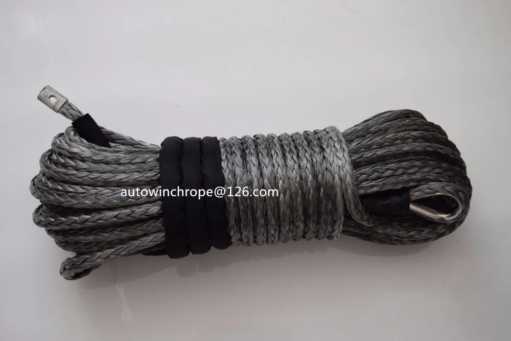 Grey 11mm*30m Synthetic Rope,7/16" Spectra Winch Cable,Replacement Synthetic Rope for Winch,Kevlar Winch Cable
Grey 11mm*30m Synthetic Rope,7/16" Spectra Winch Cable,Replacement Synthetic Rope for Winch,Kevlar Winch Cable