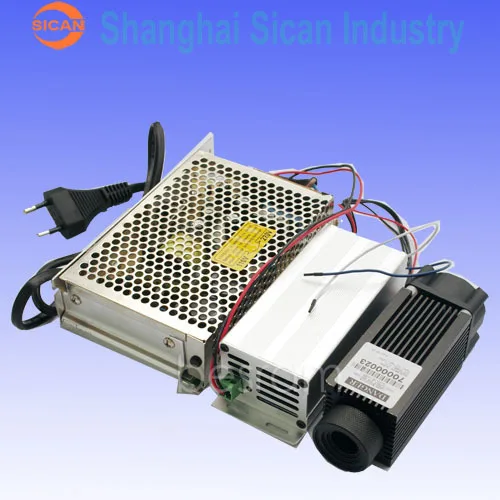 Фокус 4 Вт 808nm 810nm Инфракрасный Лазерный Диод Модуль + 5 В AC-DC Адаптер Питания |