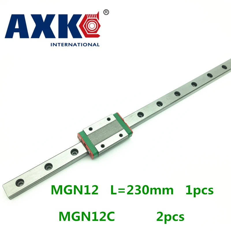 2021 Sale Cnc Router Parts Axk Linear Rail 1pc 12mm Width 230mm Mgn12 Linear Guide Rail + 2pc Mgn Mgn12c Blocks Carriage Cnc
2021 Sale Cnc Router Parts Axk Linear Rail 1pc 12mm Width 230mm Mgn12 Linear Guide Rail + 2pc Mgn Mgn12c Blocks Carriage Cnc