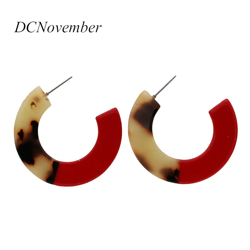 Fashion Bronco Broncos Splice Tortoiseshell white /Black/red/orange Round Stud Earrings Resin Acetate Women Earring Jewelry
Fashion Bronco Broncos Splice Tortoiseshell white /Black/red/orange Round Stud Earrings Resin Acetate Women Earring Jewelry