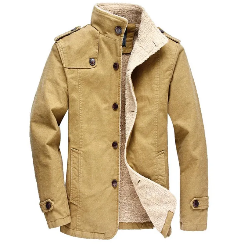 2018 selling winter men's jacket casual plus velvet jacket warm collar coat M-6XL large size
2018 selling winter men's jacket casual plus velvet jacket warm collar coat M-6XL large size