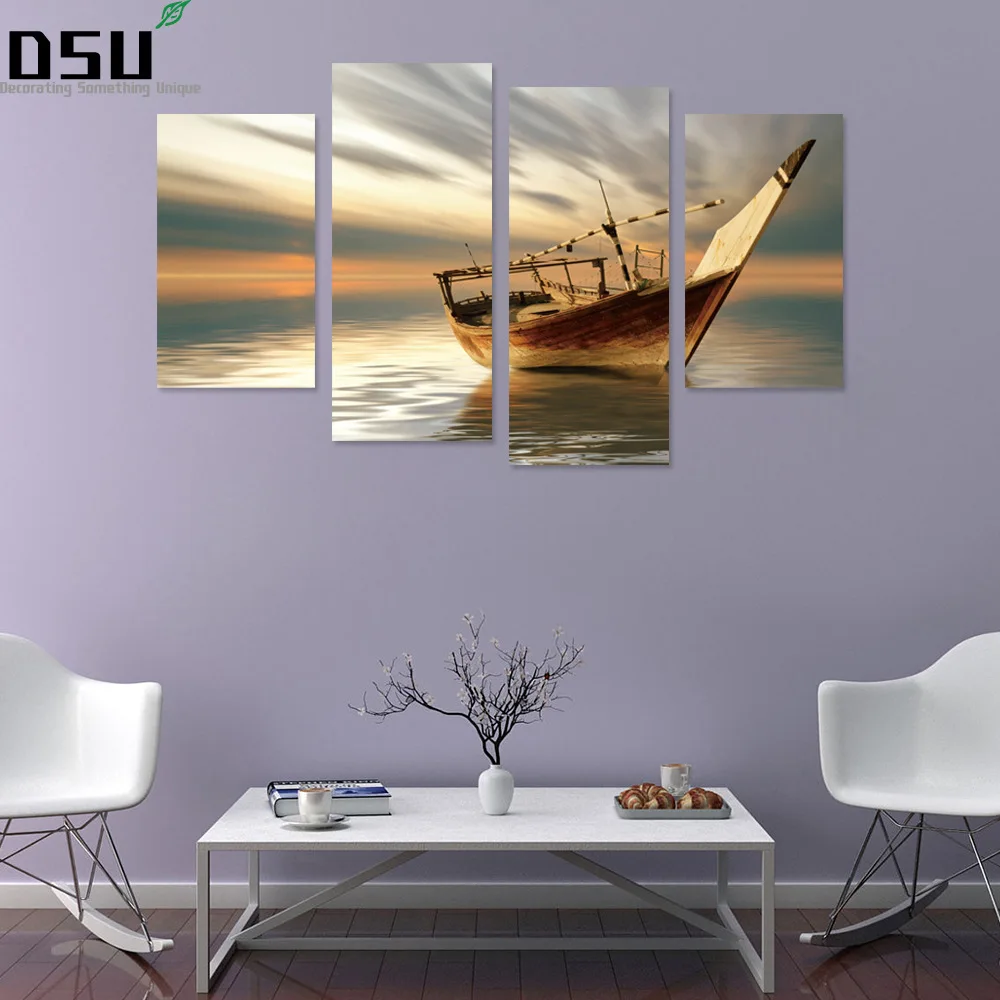 4pcs/set 3D DIY Landscape Wallpaper Sea Boat Combination Wall Sticker Home Decor Living Room Poster Self-adhesive Wall Art Mural
4pcs/set 3D DIY Landscape Wallpaper Sea Boat Combination Wall Sticker Home Decor Living Room Poster Self-adhesive Wall Art Mural
