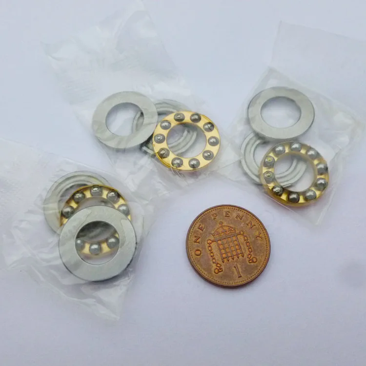 50pcs Axial Thrust Ball Bearings F4-9M 4x9x4 mm miniature Plane thrust ball bearing4*9*4
50pcs Axial Thrust Ball Bearings F4-9M 4x9x4 mm miniature Plane thrust ball bearing4*9*4