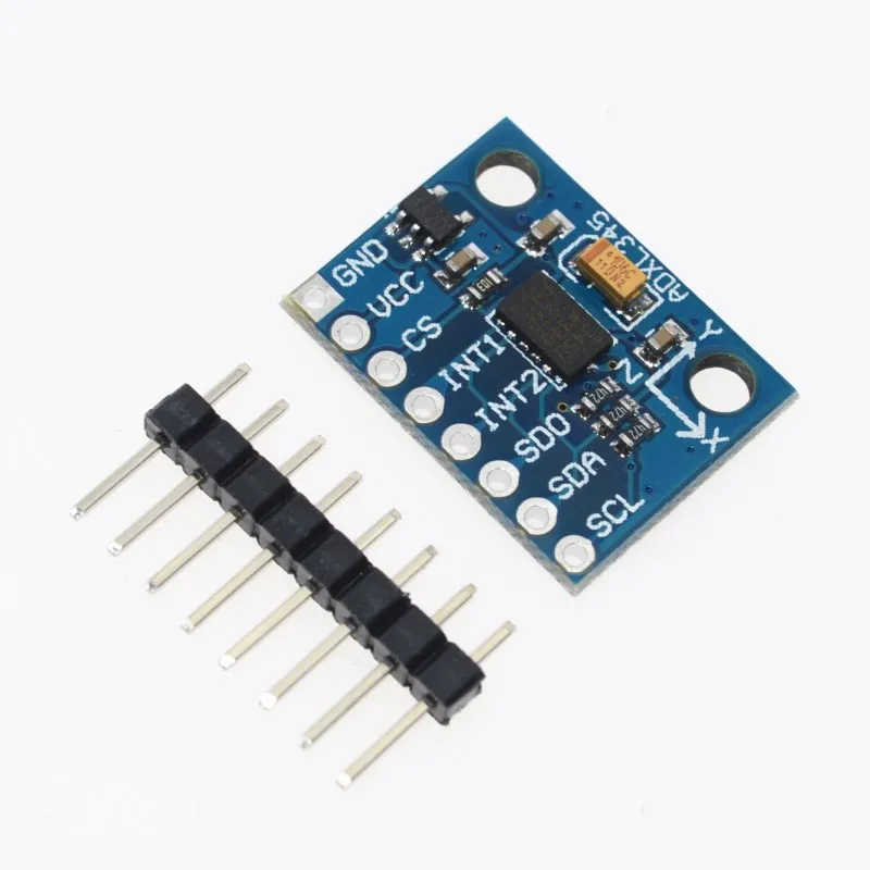 GY-291 ADXL345 3-Axis Digital Gravity Sensor Acceleration Module IIC/SPI transmission
GY-291 ADXL345 3-Axis Digital Gravity Sensor Acceleration Module IIC/SPI transmission