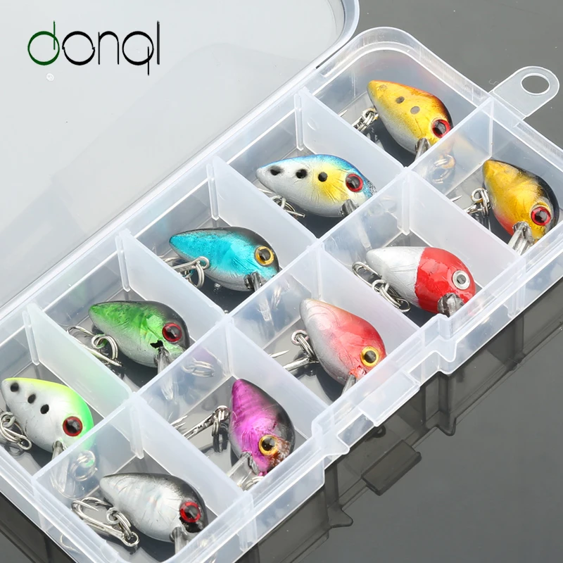 DONQL Crank Fishing lure Set Minnow Bait Kit Wobbler Fishing Lures With Box Treble Hook Fishing Tackle
DONQL Crank Fishing lure Set Minnow Bait Kit Wobbler Fishing Lures With Box Treble Hook Fishing Tackle