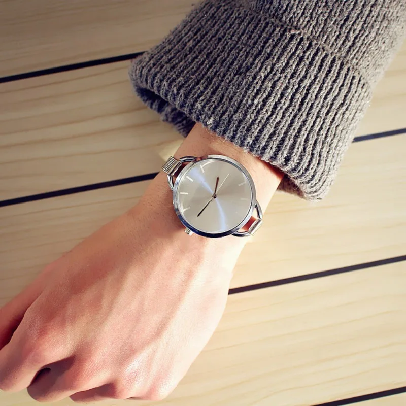 Fashion Alloy Watches Women Silver Gold Mesh Watch Brief Watches Casual Quartz Wristwatches
Fashion Alloy Watches Women Silver Gold Mesh Watch Brief Watches Casual Quartz Wristwatches
