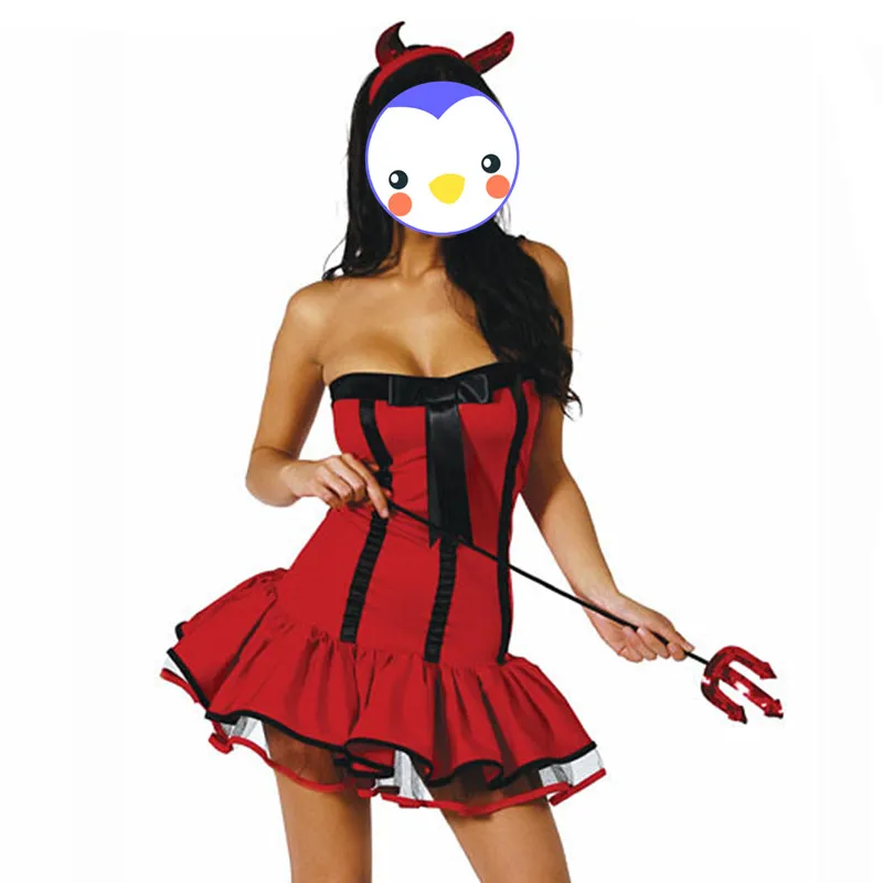 Halloween Devil Costumes For Women High Quality Sexy Red Devil Costumes For Cosplay Sexy Role Playing Costume Red Demon Costume
Halloween Devil Costumes For Women High Quality Sexy Red Devil Costumes For Cosplay Sexy Role Playing Costume Red Demon Costume