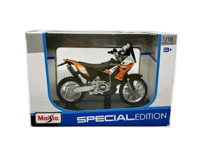 Maisto 1:18 KTM 450 Rally MOTORCYCLE BIKE DIECAST MODEL TOY NEW IN BOX