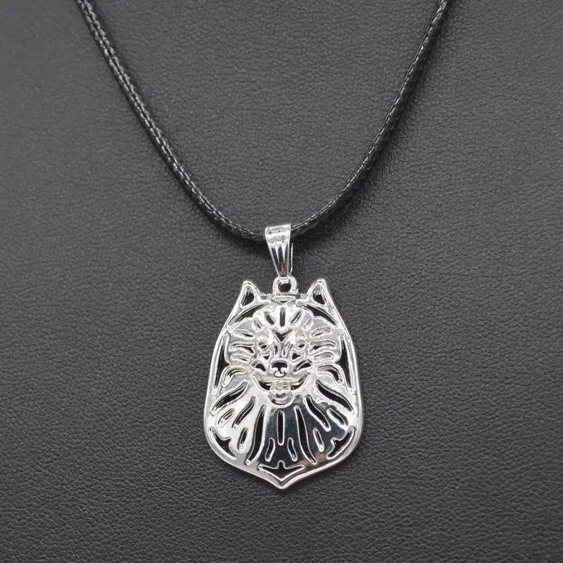 New Arrival Jewelry Rope Chain Keeshond Pendant Necklaces Lovers Alloy Dog Shaped Necklaces Drop Shipping
New Arrival Jewelry Rope Chain Keeshond Pendant Necklaces Lovers Alloy Dog Shaped Necklaces Drop Shipping