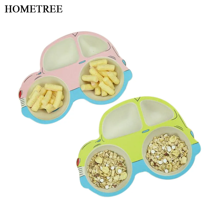 HOMETREE Children Creative Dishes High Quality Bamboo Fiber Tableware Cartoon Grid Plate Dinner Cute Spoon Fork Plate Sets H535
HOMETREE Children Creative Dishes High Quality Bamboo Fiber Tableware Cartoon Grid Plate Dinner Cute Spoon Fork Plate Sets H535
