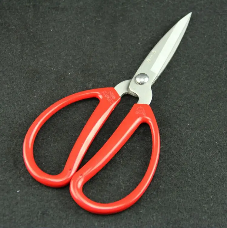 Hangzhou Zhang xiaoquan HBS-198mm household stainless steel scissors high quality red handle office student art craft scissors
Hangzhou Zhang xiaoquan HBS-198mm household stainless steel scissors high quality red handle office student art craft scissors
