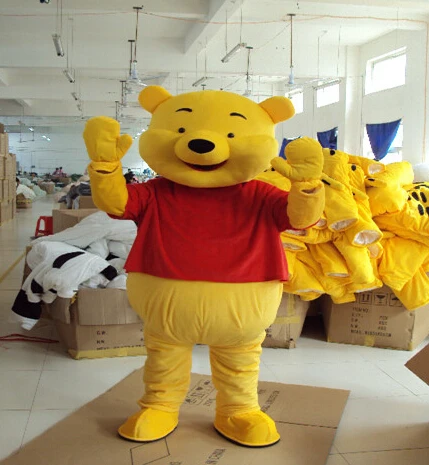 EVA Helmet yellow Bear Mascot Costumes bear Cartoon Apparel advertisement costumes Halloween Birthday party
EVA Helmet yellow Bear Mascot Costumes bear Cartoon Apparel advertisement costumes Halloween Birthday party