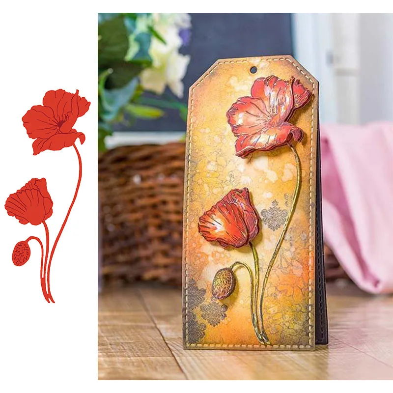 Wild Poppies Metal Cutting Dies for Scrapbooking and Cards Making Paper Craft Dies New 2019
Wild Poppies Metal Cutting Dies for Scrapbooking and Cards Making Paper Craft Dies New 2019