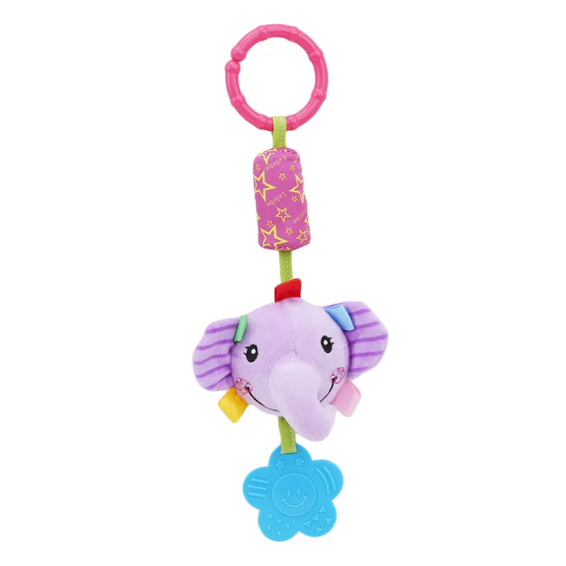 Infant Baby Stroller Rattles Cartoon Animal Models Rattle Tinkle Hand Bell Campanula Pendant Plush Toy With BB Educational Toys
Infant Baby Stroller Rattles Cartoon Animal Models Rattle Tinkle Hand Bell Campanula Pendant Plush Toy With BB Educational Toys