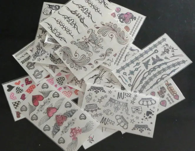 10Pcs Temporary tattoo stickers - for Body art Painting - mixed designs - 9.5cm*17cm
10Pcs Temporary tattoo stickers - for Body art Painting - mixed designs - 9.5cm*17cm