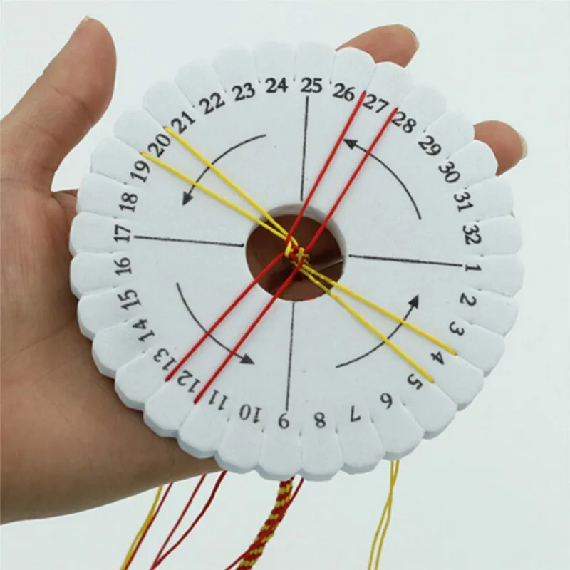 DIY Round Square Beading Cord Disc Disk Braiding Plate DIY Weaving Loom Braided for Home Garden Sewing Handmade Tool YH-460218
DIY Round Square Beading Cord Disc Disk Braiding Plate DIY Weaving Loom Braided for Home Garden Sewing Handmade Tool YH-460218