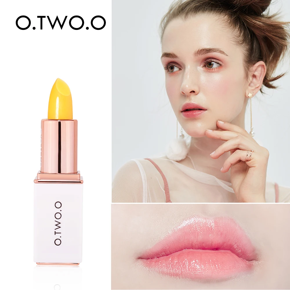 O.TWO.O Lip Balm Temperate Changing Lipstick Long Lasting Hygienic Moisturizing Lipstick Anti Aging Makeup Pink Lip Care
O.TWO.O Lip Balm Temperate Changing Lipstick Long Lasting Hygienic Moisturizing Lipstick Anti Aging Makeup Pink Lip Care