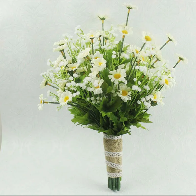 2018 DIY New Wedding Bridal Bridesmaid Bouquets garden Daisies Gypsophila paniculata Artificial hand Holding Flower Photo Prop
2018 DIY New Wedding Bridal Bridesmaid Bouquets garden Daisies Gypsophila paniculata Artificial hand Holding Flower Photo Prop