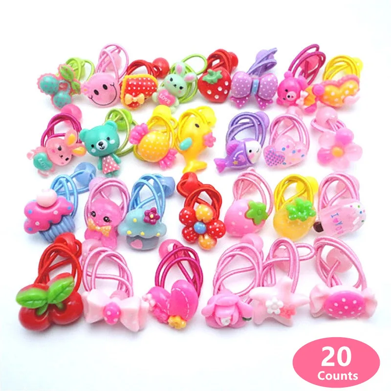 20 Pcs (10 pairs) Cartoon Candy Color Girls' Elastic Hair ties Girl's Ponytail Holder Kids Hair Accessories PT069
20 Pcs (10 pairs) Cartoon Candy Color Girls' Elastic Hair ties Girl's Ponytail Holder Kids Hair Accessories PT069
