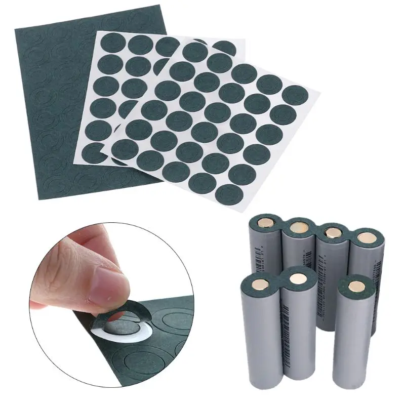 100pcs 1S 18650 Li-ion Battery Insulation Gasket Barley Paper Battery Pack Cell Insulating Glue Patch Electrode Insulated Pads
100pcs 1S 18650 Li-ion Battery Insulation Gasket Barley Paper Battery Pack Cell Insulating Glue Patch Electrode Insulated Pads
