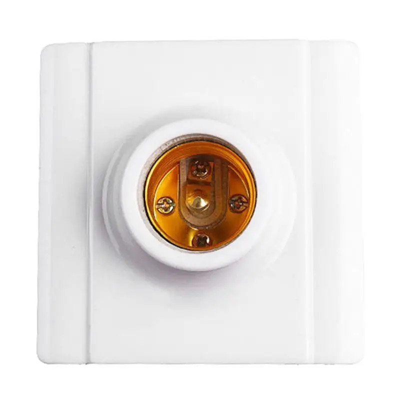 E27 Plastic Base Screw Light Bulb Lamp Ceramics Socket Holder Flame Retardant Durable Material Safe Non Electric leakage
E27 Plastic Base Screw Light Bulb Lamp Ceramics Socket Holder Flame Retardant Durable Material Safe Non Electric leakage