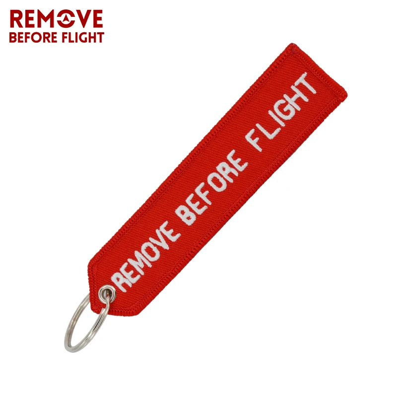 Remove Before Flight Key Chain Red Embroidery Car Key Fobs Tag Key Ring Fashion Keychain Aviation Gifts Chaveiro llavero Keyring
Remove Before Flight Key Chain Red Embroidery Car Key Fobs Tag Key Ring Fashion Keychain Aviation Gifts Chaveiro llavero Keyring