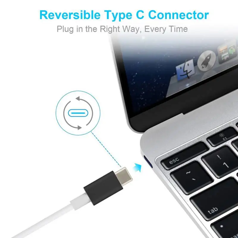 2m USB-C Type C к HDMI 4K HD кабель адаптер для iMac MacBook Pro Galaxy S8 S9 Note8 Dell XPS USB3.1 Преобразование