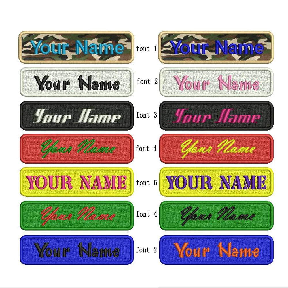Custom Embroidery Name Patch iron on, 2 pcs Personalized Military Number Tag Customized Logo ID For Multiple Clothing Bag Vest
Custom Embroidery Name Patch iron on, 2 pcs Personalized Military Number Tag Customized Logo ID For Multiple Clothing Bag Vest