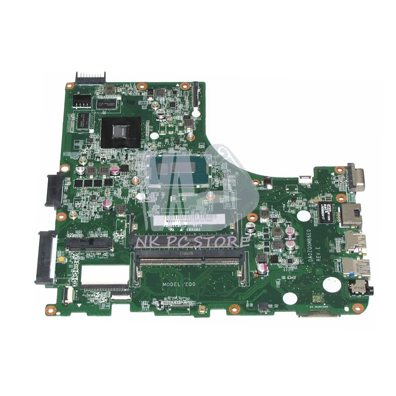 NOKOTION DA0ZQ0MB6E0 NB.V9T11.006 NBV9T11006 For Acer aspire V3-472 V3-472P Laptop Motherboard I3-4005U CPU GT820M GPU
NOKOTION DA0ZQ0MB6E0 NB.V9T11.006 NBV9T11006 For Acer aspire V3-472 V3-472P Laptop Motherboard I3-4005U CPU GT820M GPU