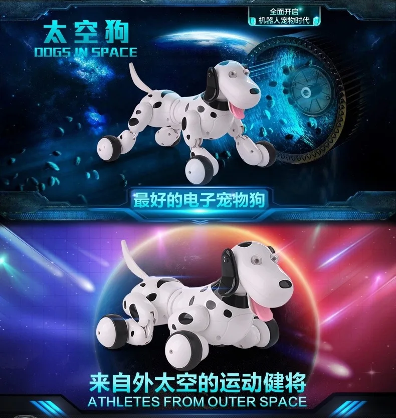 Parent-Child Interaction 2.4G RC Robot Smart Dog 777-338S RC Intelligent Simulation Dog Multi-Function Intelligent Dog Pet Toy
Parent-Child Interaction 2.4G RC Robot Smart Dog 777-338S RC Intelligent Simulation Dog Multi-Function Intelligent Dog Pet Toy