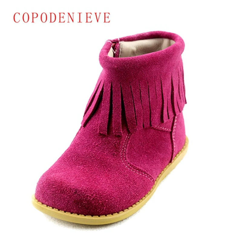 

Winter warm boots for girls children's shoes girls snow boots girl baby fringe boots kids martin boots warm shoes