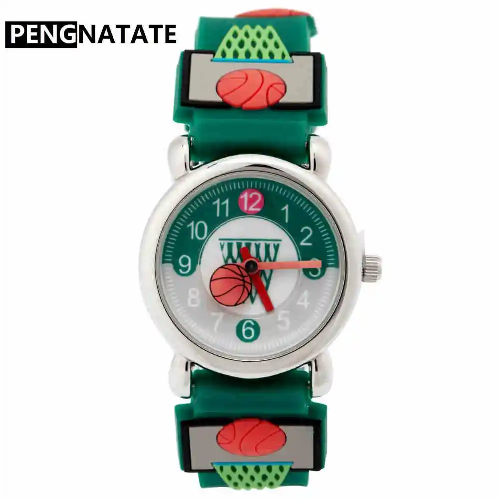 PENGNATATE Children 3D Cartoon Watches Fashion Kids Watch Boys Basketball Bracelet Wristwatch Hot Sale Students Gift Hand Clocks
PENGNATATE Children 3D Cartoon Watches Fashion Kids Watch Boys Basketball Bracelet Wristwatch Hot Sale Students Gift Hand Clocks