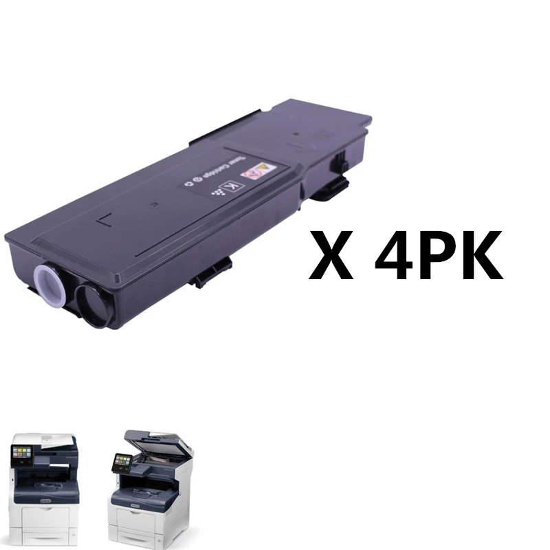 

4 шт., картриджи с тонером для принтера Xerox VersaLink C400 C405 C400N C400DN C400DNM C405