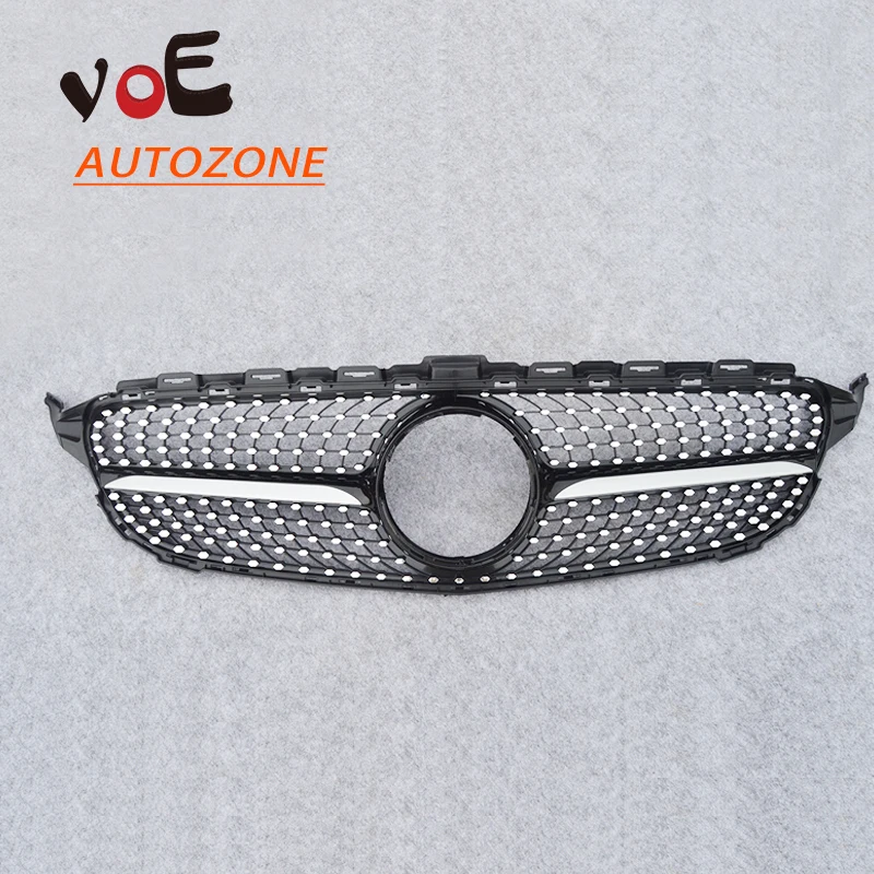W205 Diamond Style Front Mesh Racing Grill Grille for Mercedes-Benz W205 New C-class C180 C200 C220d C250 C260 C400 Black/Silver
W205 Diamond Style Front Mesh Racing Grill Grille for Mercedes-Benz W205 New C-class C180 C200 C220d C250 C260 C400 Black/Silver