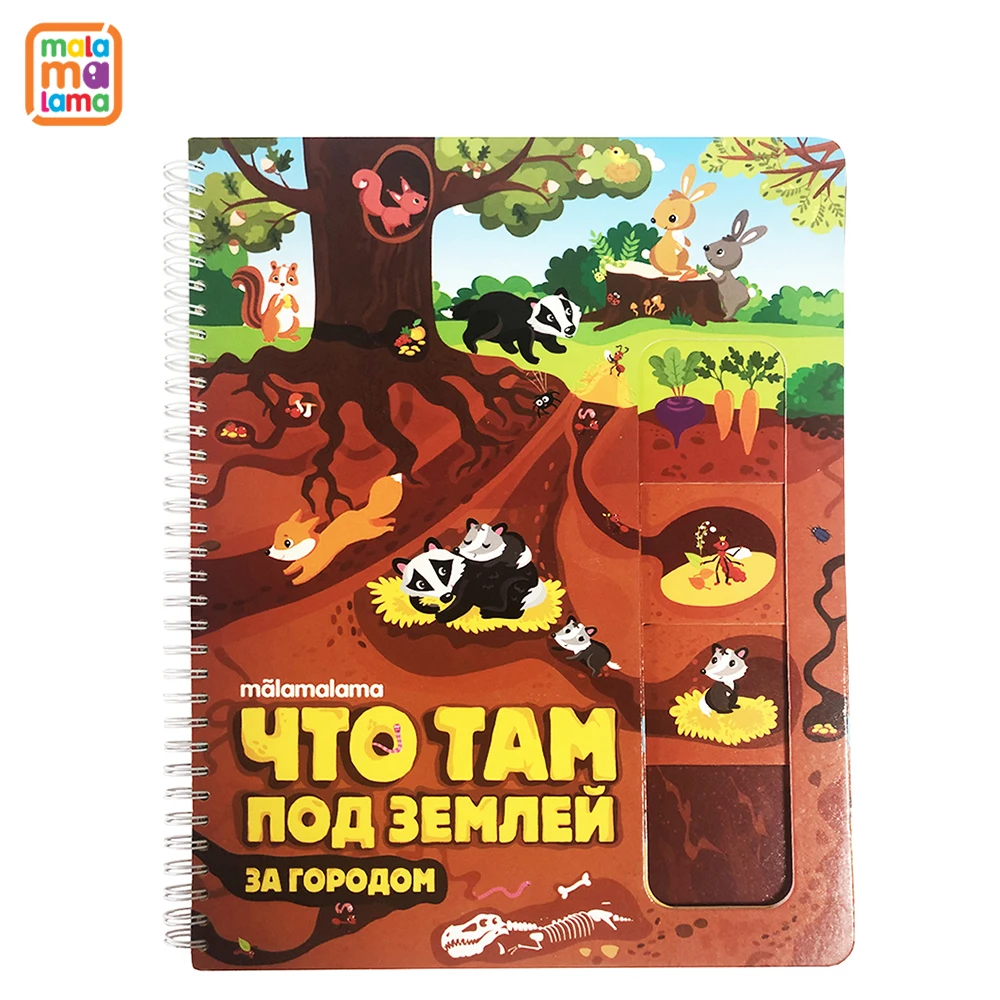 Книги Malamalama энциклопедия Что там под землей|Наука и математика| |