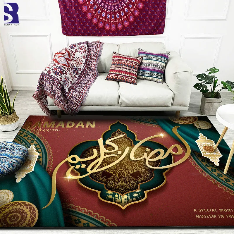 SunnyRain 1-piece Muslim Ramadan Printed Area Rugs for Living Room Rugs and Carpets for Kitchen Rug for Bedroom Slip Resistance
SunnyRain 1-piece Muslim Ramadan Printed Area Rugs for Living Room Rugs and Carpets for Kitchen Rug for Bedroom Slip Resistance