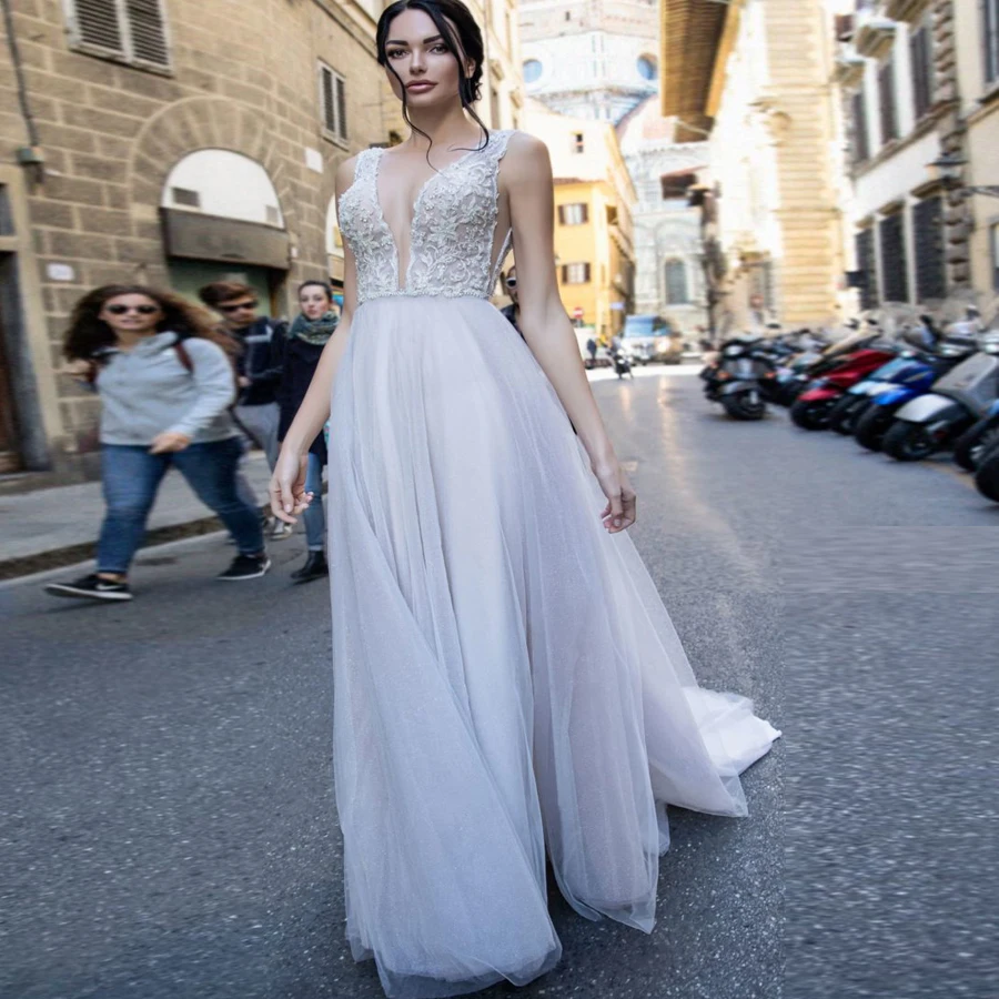 Свадебное платье Weilinsha Boho, сексуальное платье невесты с глубоким v-образным вырезом и аппликацией, свадебное платье на заказ, бесплатная дос...
Свадебное платье Weilinsha Boho, сексуальное платье невесты с глубоким v-образным вырезом и аппликацией, свадебное платье на заказ, бесплатная дос...