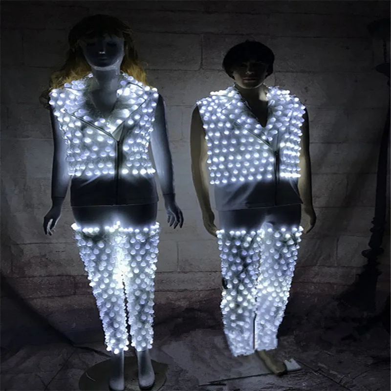 DC26 Ballroom dance led costumes singer stage show wears dress men robot suit luminous bar club performance catwalk dj clothing
DC26 Ballroom dance led costumes singer stage show wears dress men robot suit luminous bar club performance catwalk dj clothing