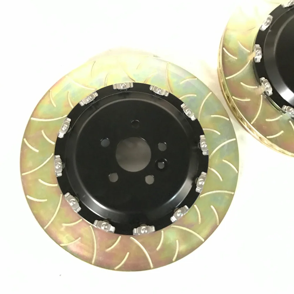 Jekit 405*34mm bigger brake disc dragon slot design rotors with floating center hats for audi a6 c5 for Brembo GT6 brake system
Jekit 405*34mm bigger brake disc dragon slot design rotors with floating center hats for audi a6 c5 for Brembo GT6 brake system