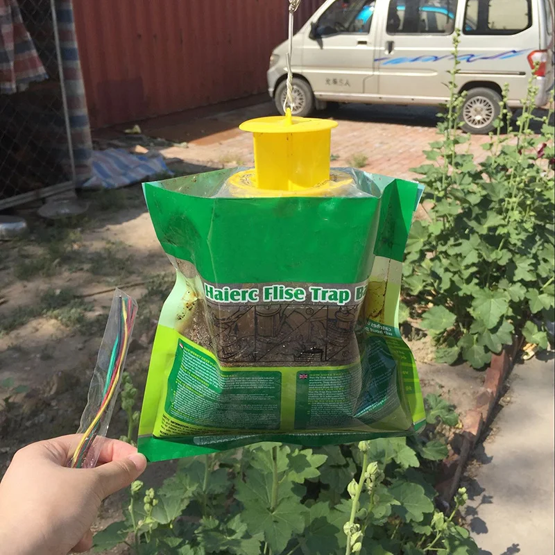 Одноразовые висит мешок приманки полезные анти ловушка для ловушек Висячие мухи