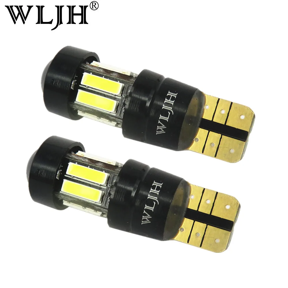 WLJH 2x Canbus No Error T10 W5W Led lights 7020 SMD Car Auto Interior Motor Parking Lamp DRL Turn Signal Backup Light Bulb White
WLJH 2x Canbus No Error T10 W5W Led lights 7020 SMD Car Auto Interior Motor Parking Lamp DRL Turn Signal Backup Light Bulb White