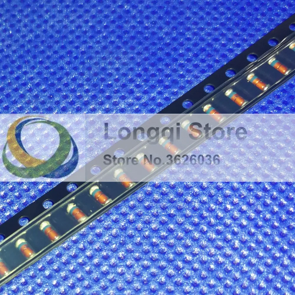 100PCS ZMM22V 22V ZMM24V 24V ZMM27V 27V ZMM30V 30V ZMM33V 33V LL34 1/2W 0.5W SILICON PLANAR ZENER DIODES
100PCS ZMM22V 22V ZMM24V 24V ZMM27V 27V ZMM30V 30V ZMM33V 33V LL34 1/2W 0.5W SILICON PLANAR ZENER DIODES